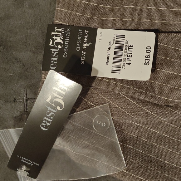 East 5th Brown Trousers Elegant and Versatile - Picture 9 of 12